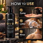 Niconi Oud Shower Gel 400ml
